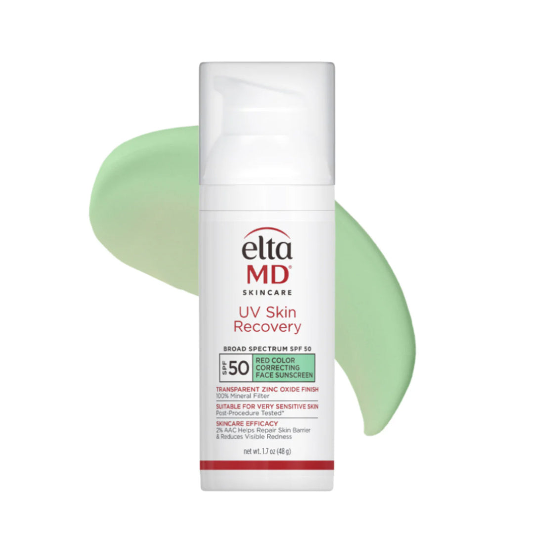 EltaMD UV Skin Recovery Red Color Correcting Green Tint Broad Spectrum SPF 50