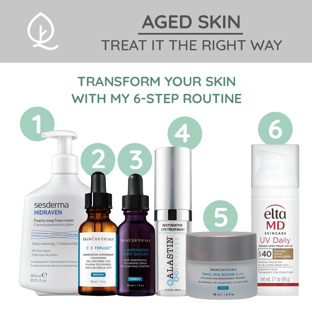Aged Skincare Routine