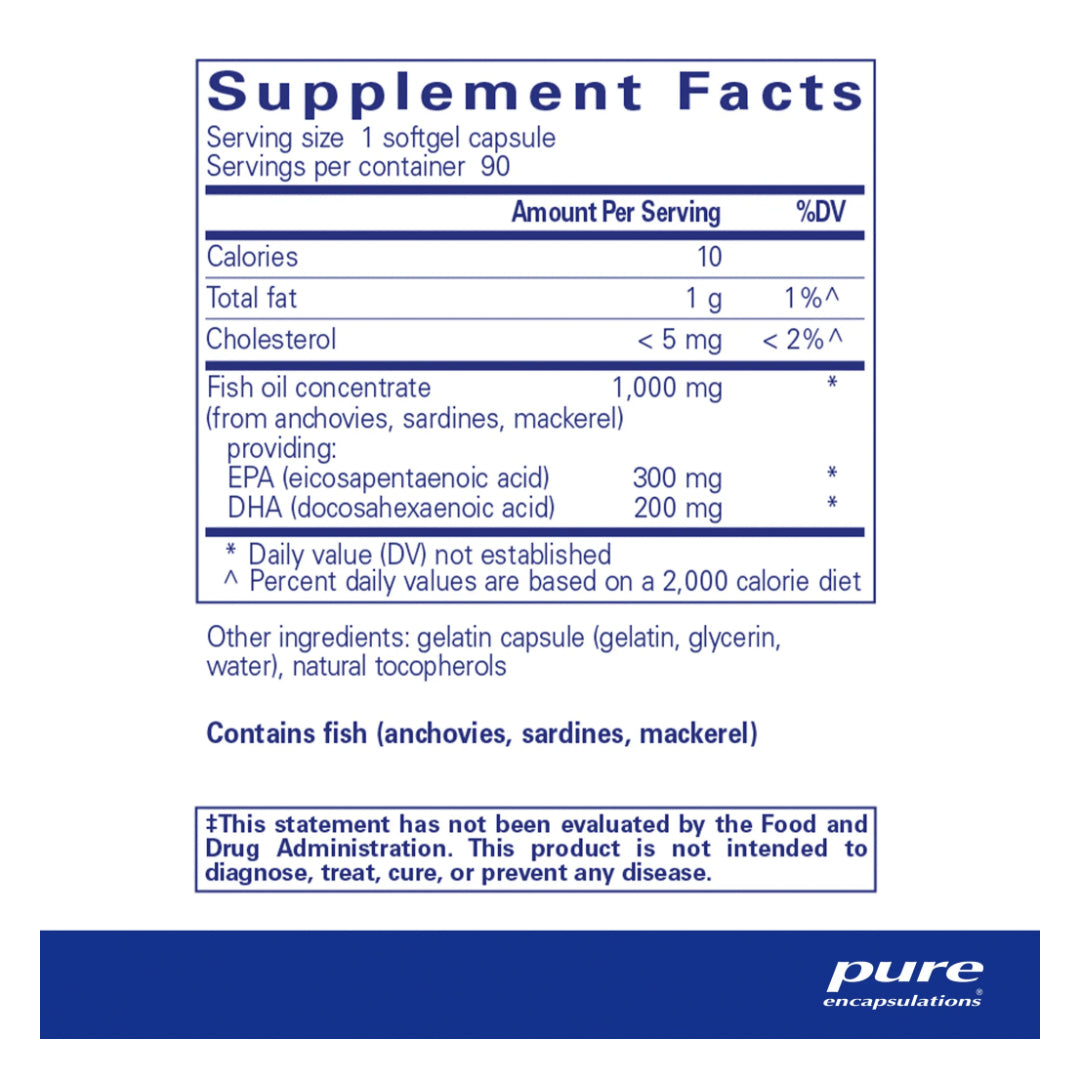 Pure Encapsulations EPA/DHA essentials