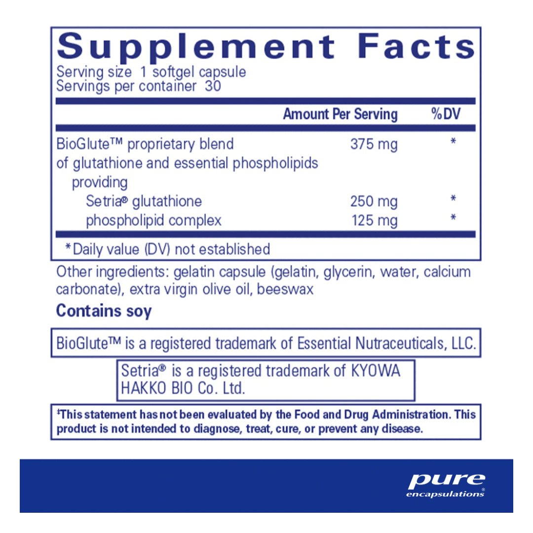 Pure Encapsulations Liposomal Glutathione