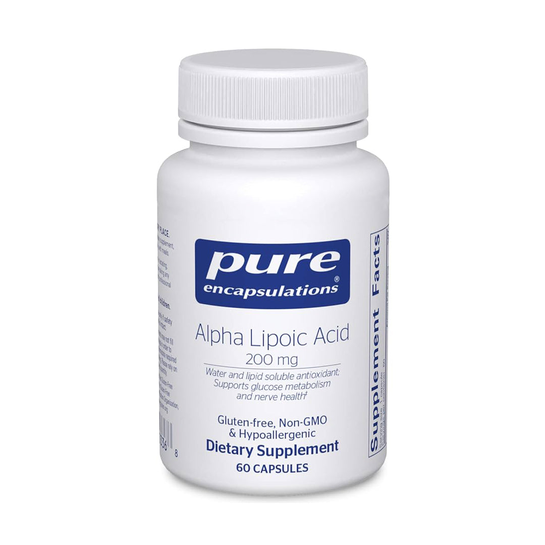 Pure Encapsulations Alpha Lipoic Acid 200 mg / 600 mg