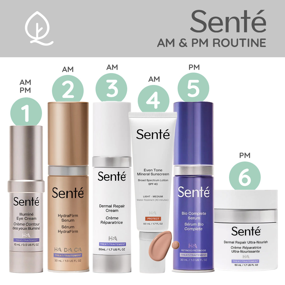 Senté AM / PM Routine For All Skin Types