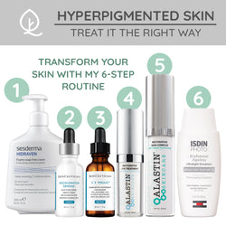 Hyperpigmented Skincare Routine